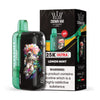 Disposable Vape Online Lemon Mint Al Fakher Crown Bar Ultra 25K Disposable Vape