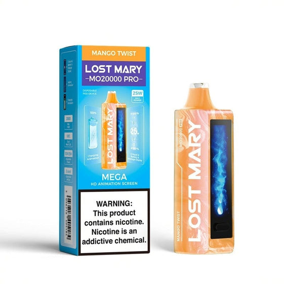 Disposable Vape Online Mango Twist LOST MARY MO20000 PRO DISPOSABLE VAPE