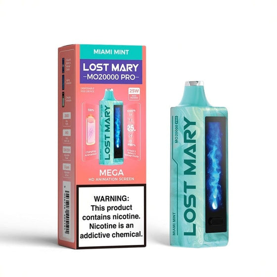 Disposable Vape Online Miami Mint LOST MARY MO20000 PRO DISPOSABLE VAPE