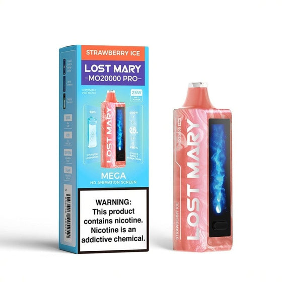 Disposable Vape Online Strawberry Ice LOST MARY MO20000 PRO DISPOSABLE VAPE