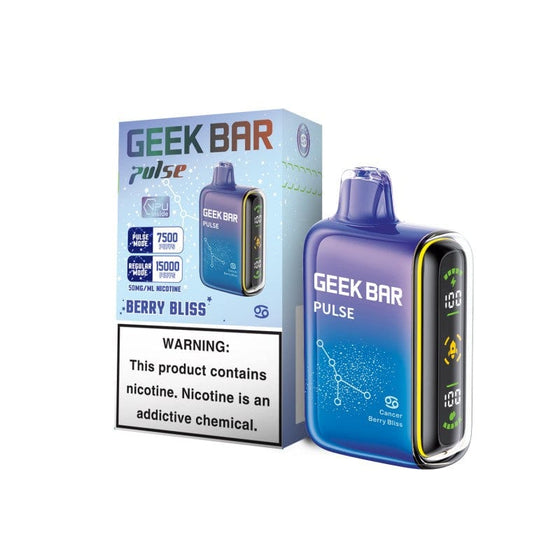 Disposable Vape Online Berry Bliss (Berry Cherry) (Cancer) (Zodiac Edition) Geek Bar Pulse 15000 Disposable Vape 15K