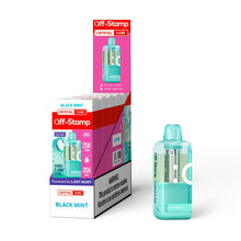  Disposable Vape Online Black Mint Off Stamp Crystal Cube Pod 35K Refills (Charger Required)