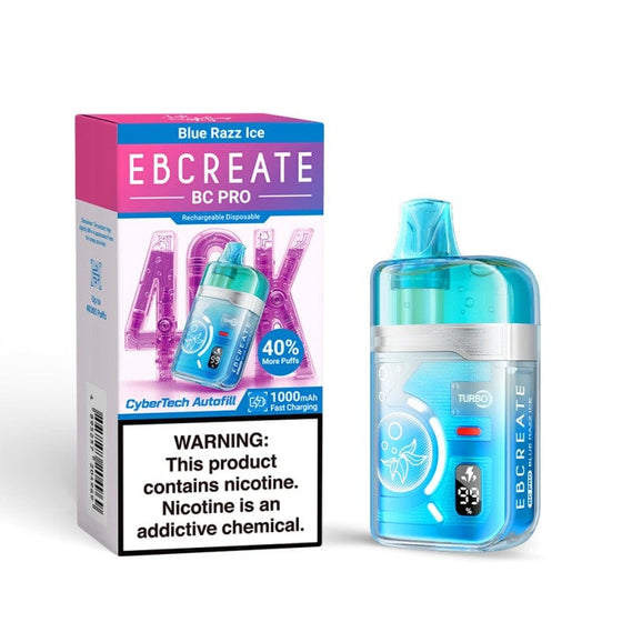 Disposable Vape Online Blue Razz Ice Ebcreate Bc Pro 40K Vape