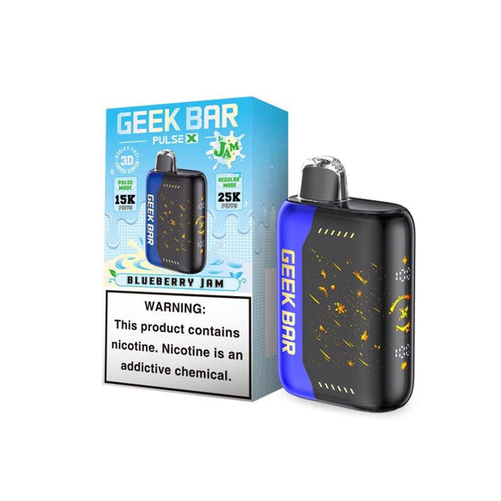 Disposable Vape Online Blueberry Jam (Jam Edition) Geek Bar Pulse X Vape 25000