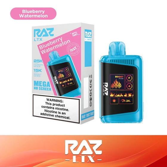 Disposable Vape Online Blueberry Watermelon Raz LTX 25K Disposable Vape