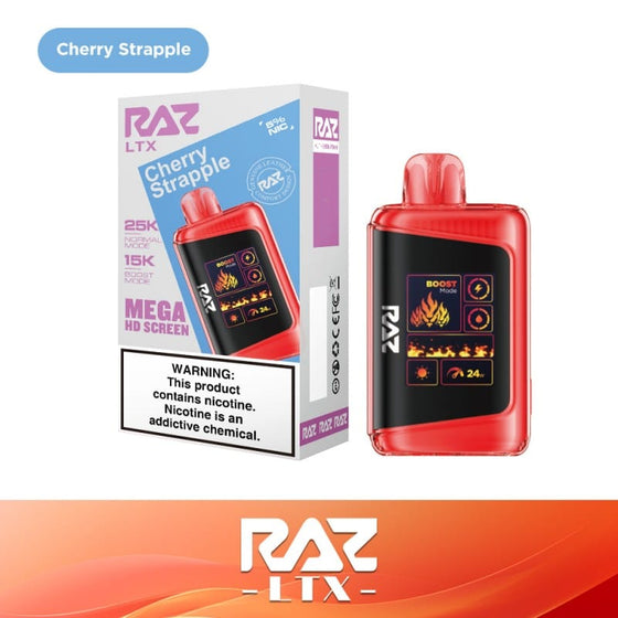 Disposable Vape Online Cherry Strapple Raz LTX 25K Disposable Vape