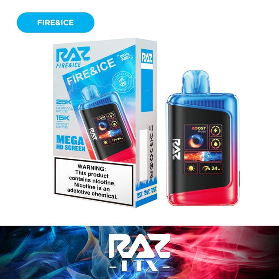 Disposable Vape Online Fire & Ice Raz LTX 25K Disposable Vape