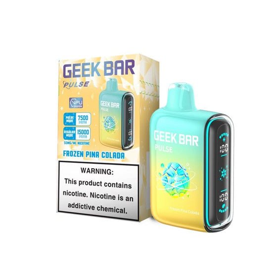 Disposable Vape Online Frozen Pina Colada (Frozen Edition) Geek Bar Pulse 15000 Disposable Vape 15K