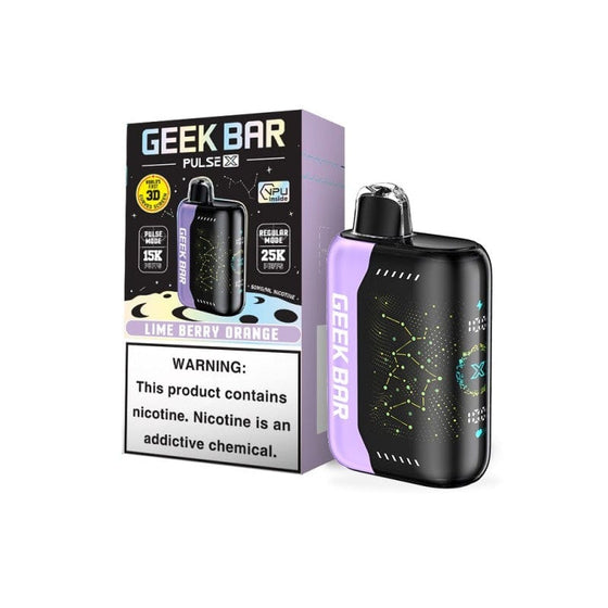 Disposable Vape Online Lime Berry Orange Geek Bar Pulse X Vape 25000
