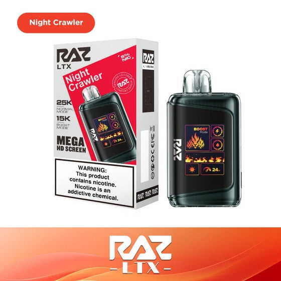 Disposable Vape Online Night Crawler Raz LTX 25K Disposable Vape