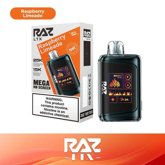 Disposable Vape Online Raspberry Limeade Raz LTX 25K Disposable Vape