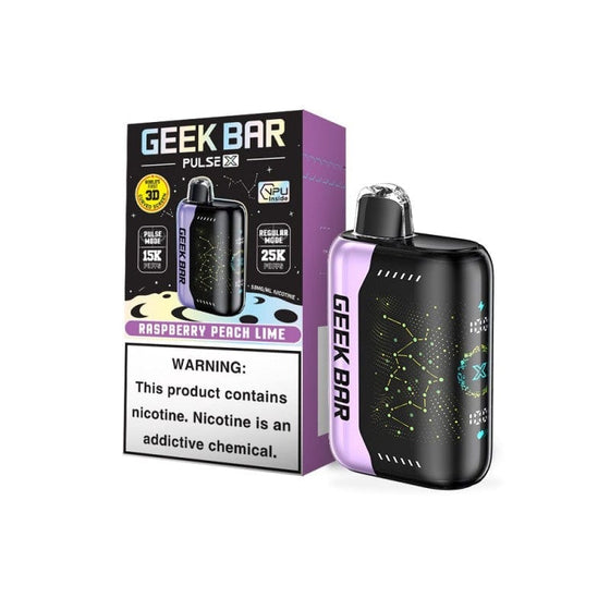 Disposable Vape Online Raspberry Peach Lime Geek Bar Pulse X Vape 25000