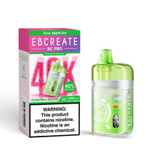  Disposable Vape Online Sour Apple Ice Ebcreate Bc Pro 40K Vape