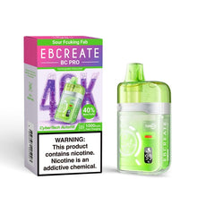  Disposable Vape Online Sour Fcuking Fab Ebcreate Bc Pro 40K Vape