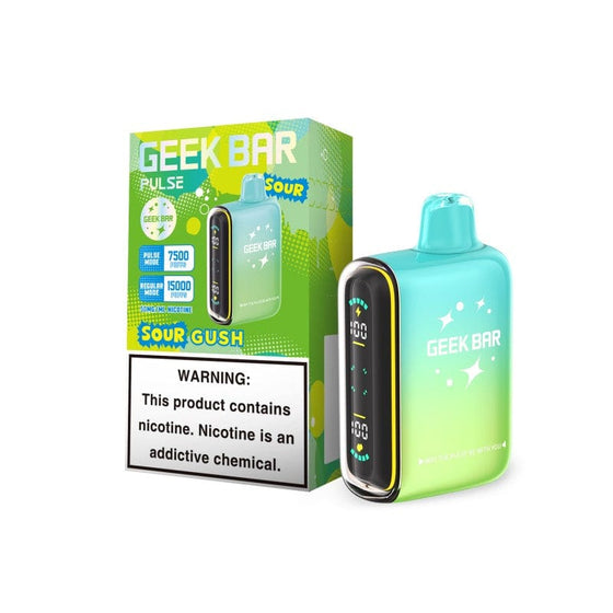 Disposable Vape Online Sour Gush (Cherry Raspberry Lime) (Sour Edition) Geek Bar Pulse 15000 Disposable Vape 15K