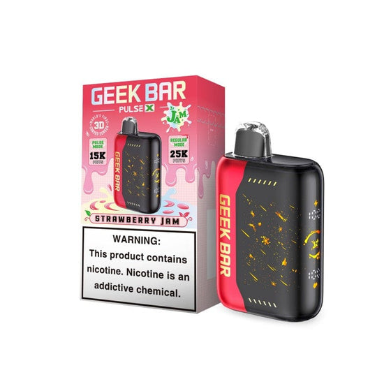 Disposable Vape Online Strawberry Jam (Jam Edition) Geek Bar Pulse X Vape 25000