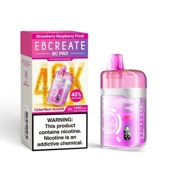 Disposable Vape Online Strawberry Raspberry Frost Ebcreate Bc Pro 40K Vape