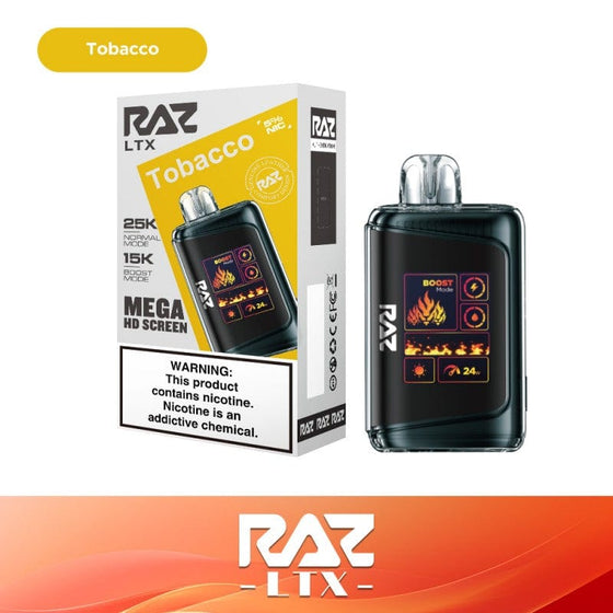 Disposable Vape Online Tobacco Raz LTX 25K Disposable Vape