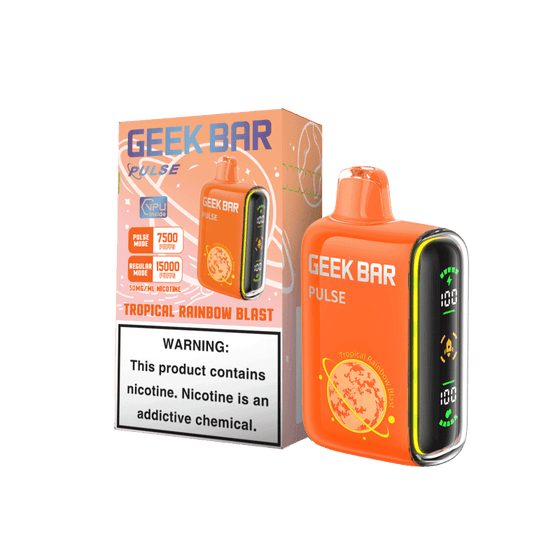 Disposable Vape Online Tropical Rainbow Blast (Planet Edition) Geek Bar Pulse 15000 Disposable Vape 15K