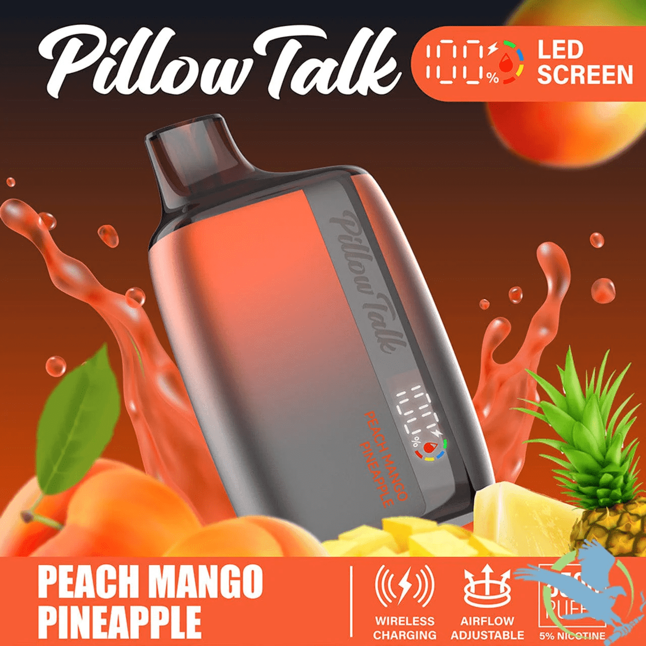 Disposable Vape Online Peach Mango Pineapple Pillow Talk Disposable Vape