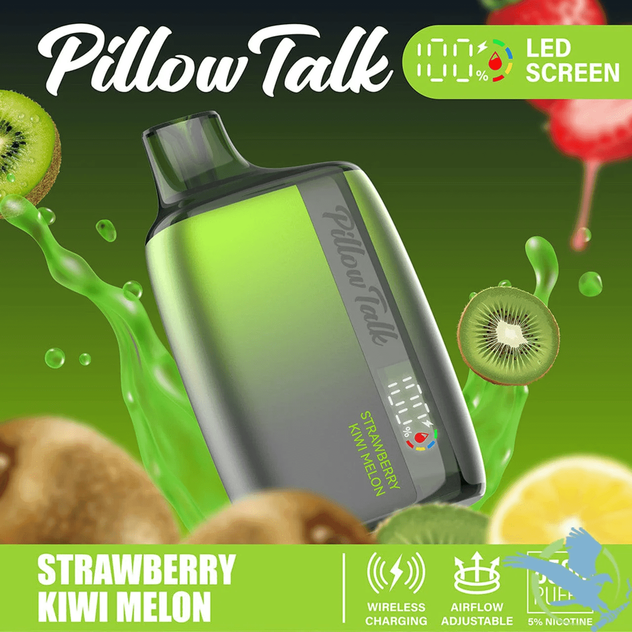 Disposable Vape Online Strawberry Kiwi Melon Pillow Talk Disposable Vape
