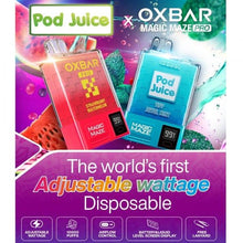  Disposable Vape Online POD JUICE X OXBAR MAGIC MAZE PRO 10K DISPOSABLE