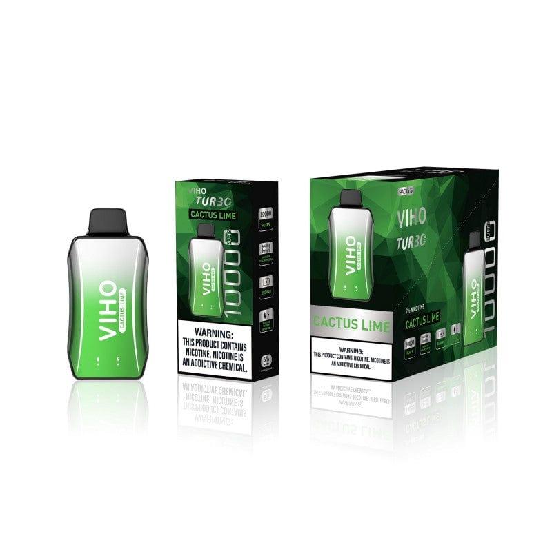 Disposable Vape Online Cactus Lime / Single Viho Turbo 10k Disposable Vape- NEXCORE dual mesh coil
