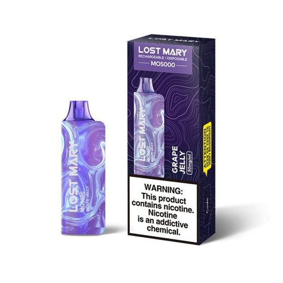 Disposable Vape Online Grape Jelly Lost Mary MO5000 Disposable Vape 5%