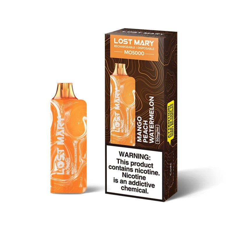 Disposable Vape Online Mango Peach Watermelon Lost Mary MO5000 Disposable Vape 5%