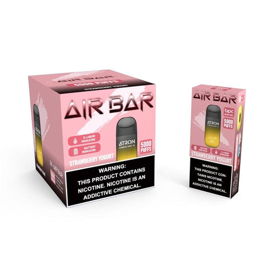 Disposable Vape Online strawberry yogurt Air Bar Atron Vape 5000 Puffs