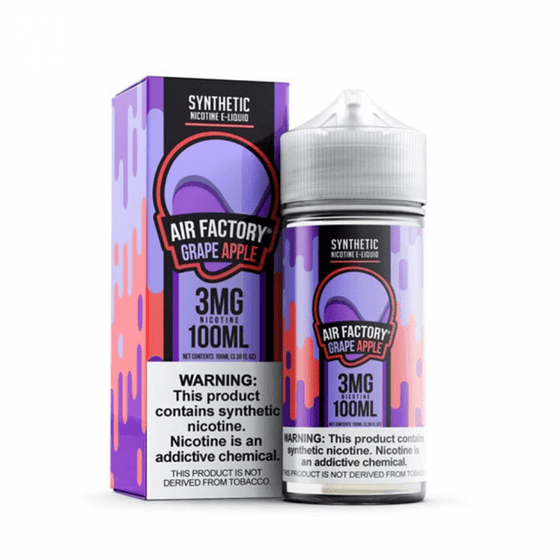 Disposable Vape Online AIR FACTORY 100ML TFN GRAPE APPLE