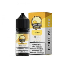  Disposable Vape Online AIR FACTORY 30ML SALT CUSTARD