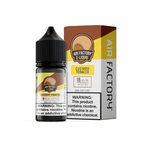  Disposable Vape Online AIR FACTORY 30ML SALT CUSTARD TOBACCO