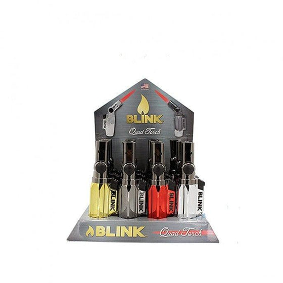 Disposable Vape Online BLINK QUAD TORCH 4 FLAME 12CT DISPLAY