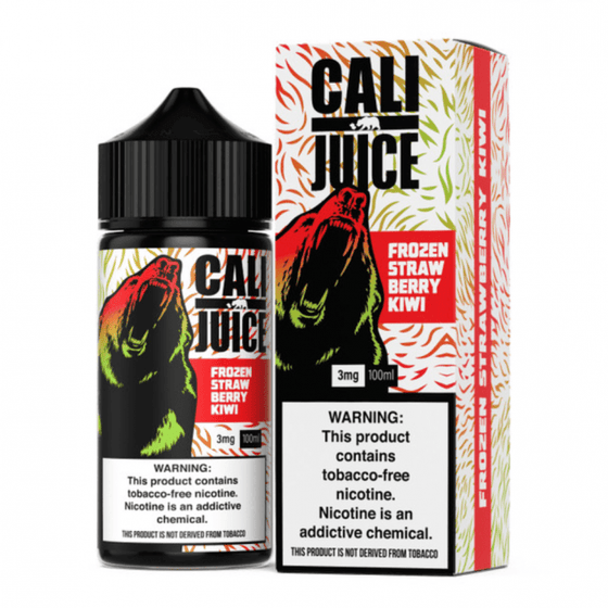 Disposable Vape Online CALI JUICE 100ML FROZEN STRAWBERRY KIWI