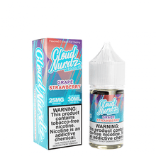  Disposable Vape Online CLOUD NURDZ SALT 30ML GRAPE STRAWBERRY ICED