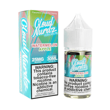  Disposable Vape Online CLOUD NURDZ SALT 30ML WATERMELON APPLE ICED