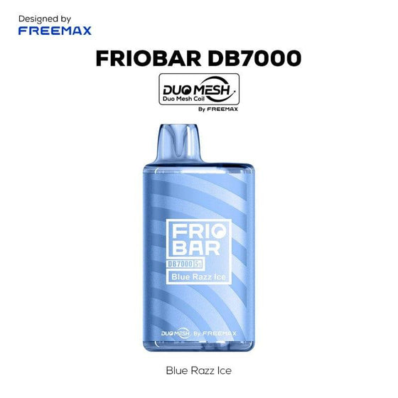 Disposable Vape Online SINGLE FrioBar DB7000 Blue Razz Ice