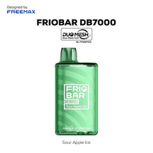  Disposable Vape Online SINGLE FrioBar DB7000 Sour Apple Ice