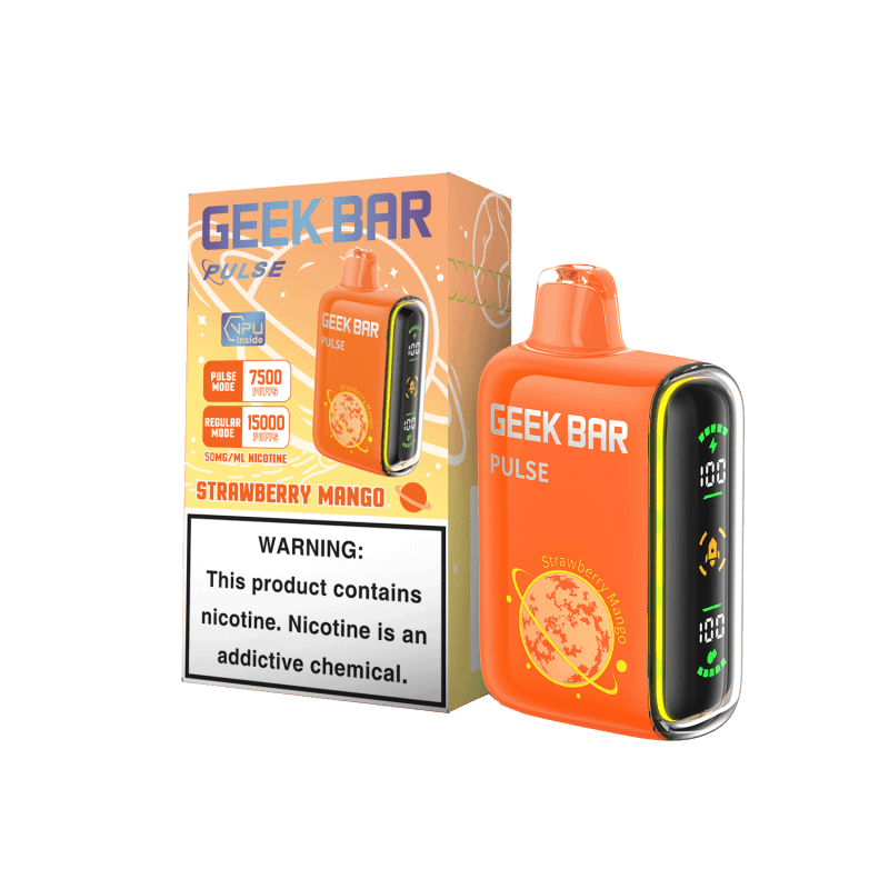Disposable Vape Online Strawberry Mango Geek Bar Pulse Disposable 15000 Puffs