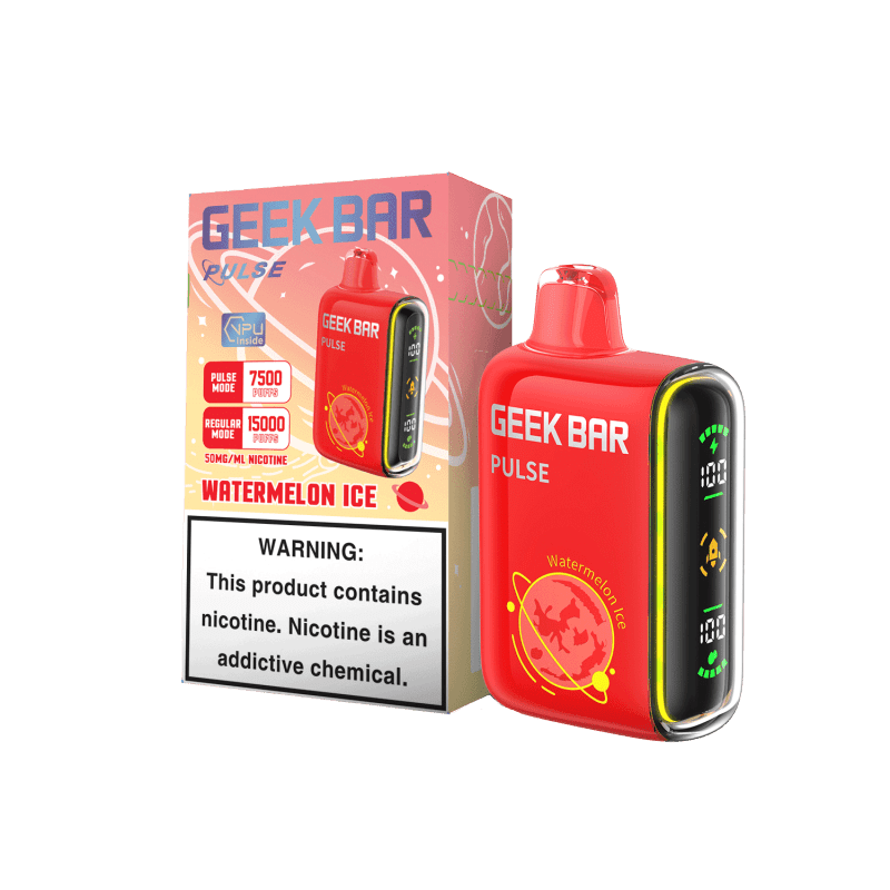 Disposable Vape Online Watermelon Ice Geek Bar Pulse Disposable 15000 Puffs