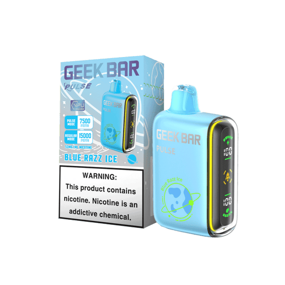 Disposable Vape Online Blue Razz Ice Geek Bar Pulse Disposable 15000 Puffs