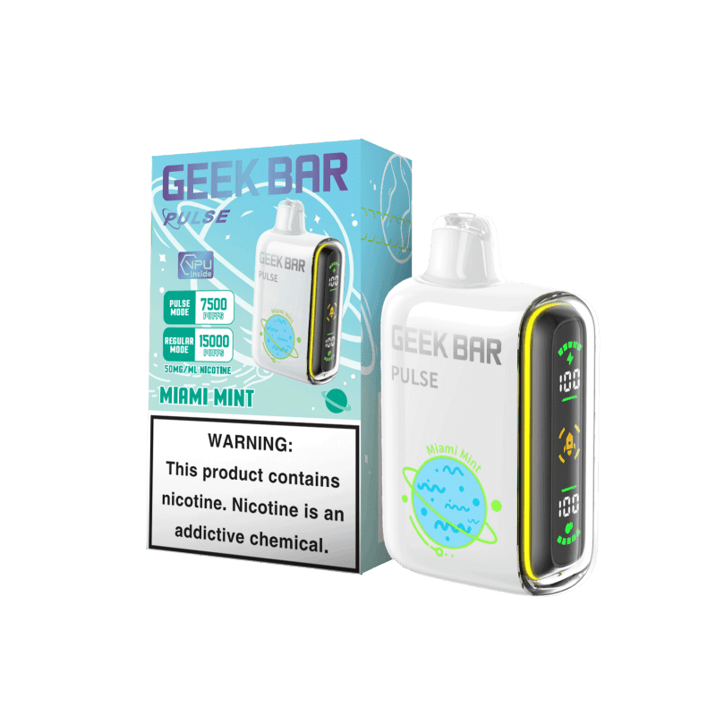 Disposable Vape Online Miami Mint Geek Bar Pulse Disposable 15000 Puffs