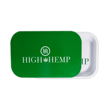  Disposable Vape Online HIGH HEMP ROLLING TRAY WHITE & GREEN