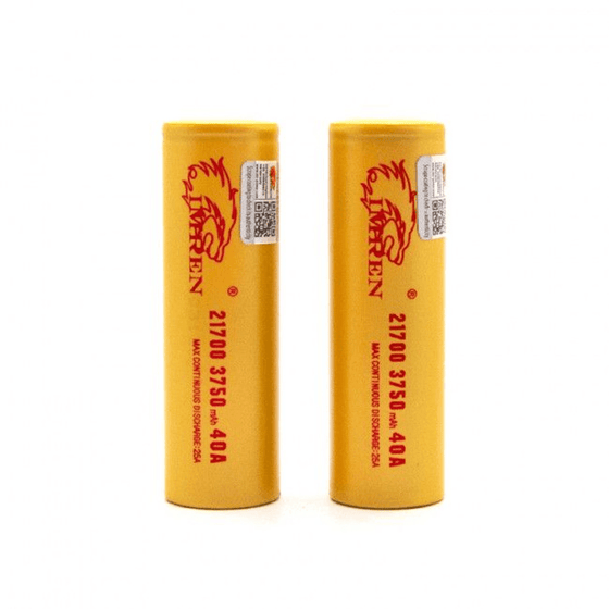 Disposable Vape Online IMREN GOLD 21700 3750MAH 40A 2PK