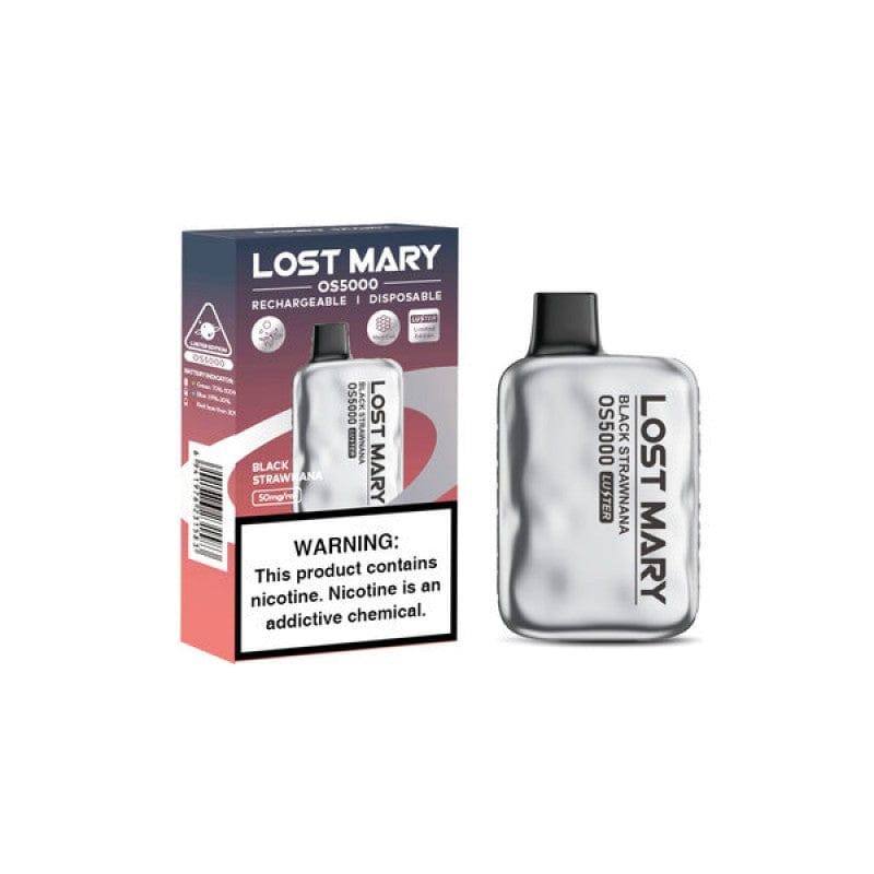 Disposable Vape Online 10 Pack / Black Strawnana Lost Mary Luster Edition os5000 Vape