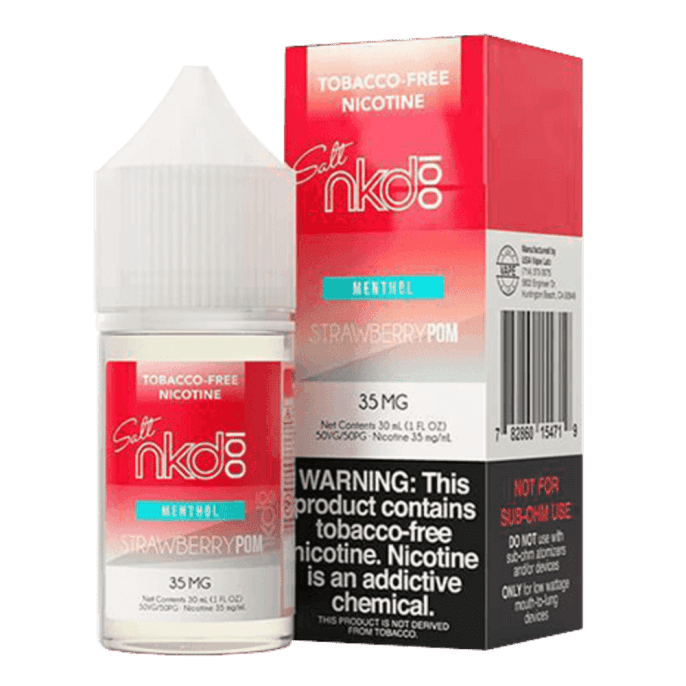 Disposable Vape Online NAKED TFN SALT 30ML MENTHOL STRAWBERRY POM