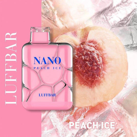 Disposable Vape Online Single / Peach Ice Nano Luffbar Vape