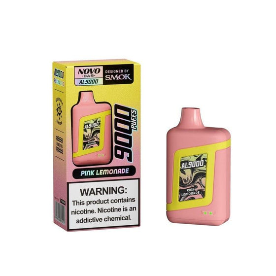 Disposable Vape Online Single / Pink Lemonade Novo Bar AL9000 Vape