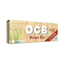  Disposable Vape Online OCB BROWN RICE ROLLING PAPER 1 1/4 WITH TIPS